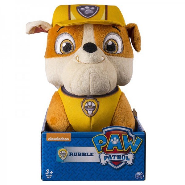 عروسک پولیشی 25 سانتی پاوپاترول 6030869 pawpatrol rubble