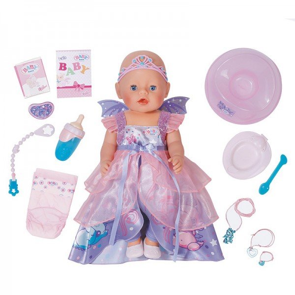 عروسک 43 سانتی بی بی بورن Wonderland Fairy Doll baby born 824191