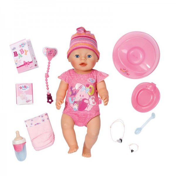 عروسک مغز بادام بی بی بورن DOLL CORE baby born 822005