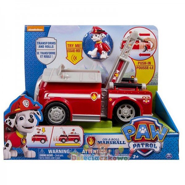 ماشین پاوپاترول موزیکال مارشال pawpatrol marshall 6032987