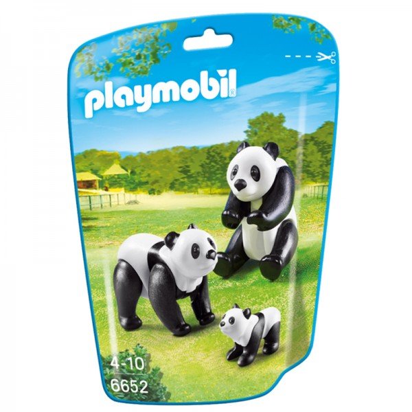 خانواده پاندا پلی موبيل مدل Panda Family playmobil 6652