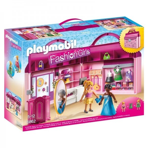 پلی موبيل مدل  Take Along Fashion Boutique playmobil 6862