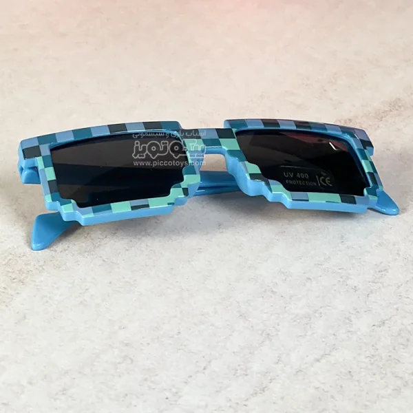 عینک ماینکرافت آبی Minecraft Sunglasses کد 4347170