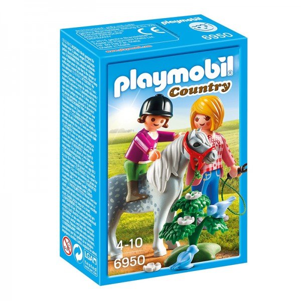 پلی موبيل مدل Pony Walk playmobil 6950