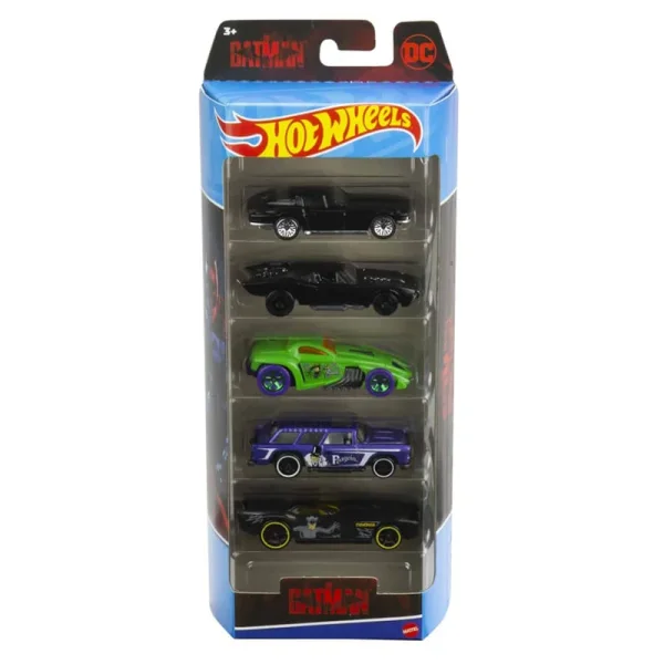 ماشین مسابقه هات ویلز 5 عددی HOTWHEELS مدل بتمن کد HFV88