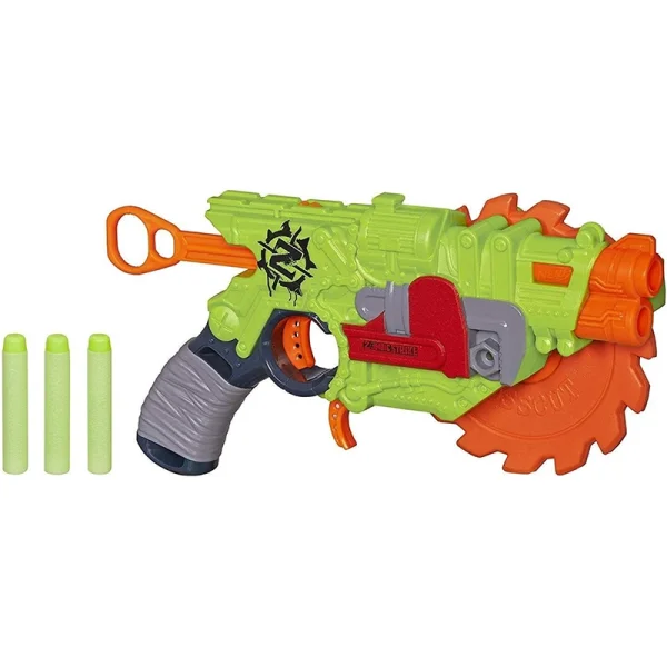 تفنگ اسباب بازی کودک نرف مدل  Nerf Zombie Strike Crosscut Blaster کد B3211