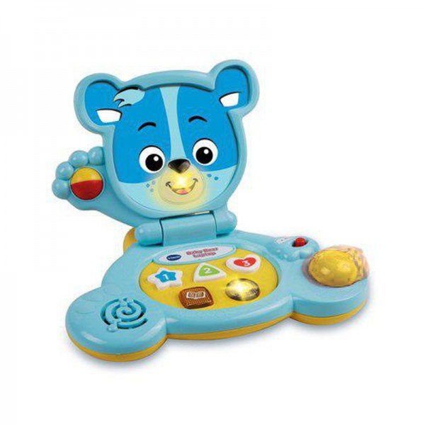 لپ تاپ آموزشی،هوش و سرگرمی خرسی وی تک مدل  Baby bear Laptop vtech 144703