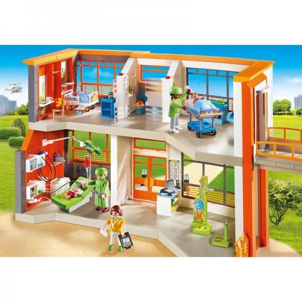 Playmobil  Furnished Children's Hospital كد 6657