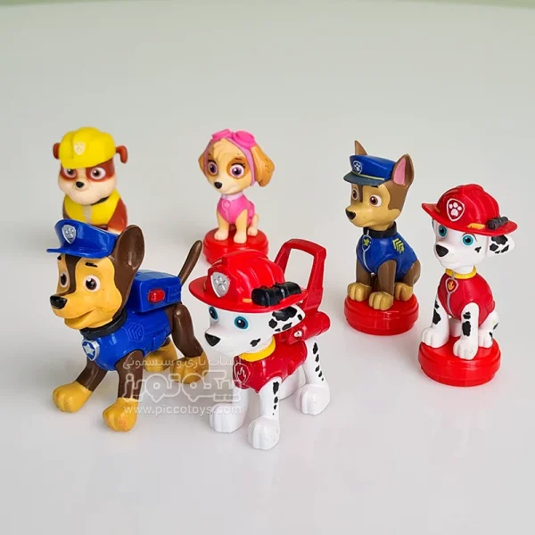 فیگور 6 عددی سگهای نگهبان paw patrol کد 4608302