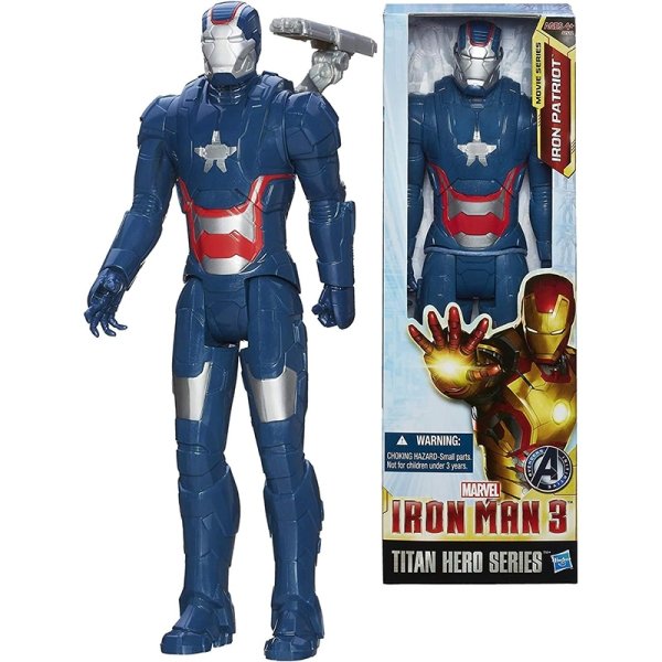 اکشن فیگور آیرون پاتریوت (iron patriot)  Hasbro کد A2512