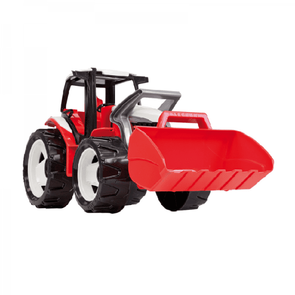 تراکتور بزرگ قرمز LENA 02055- Strong giant tractor with front loader