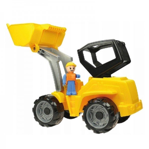 بولدوزر زرد مشکی  Lena 04412 -Truxx shovel loader