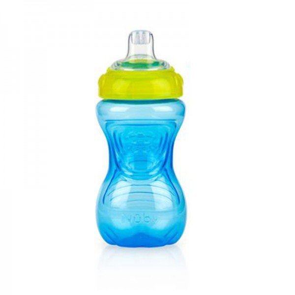 قمقمه آبی سوپاپ دار 300ml مدل  nuby 9926