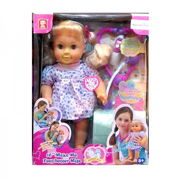 عروسک با لوازم پزشکی 1515b