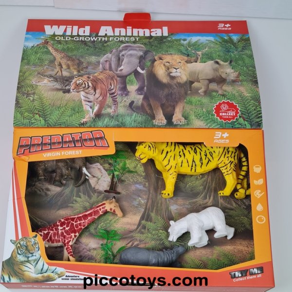 فیگور حیوانات WILD ANIMAL مجموعه 5 عددی کد 92981H