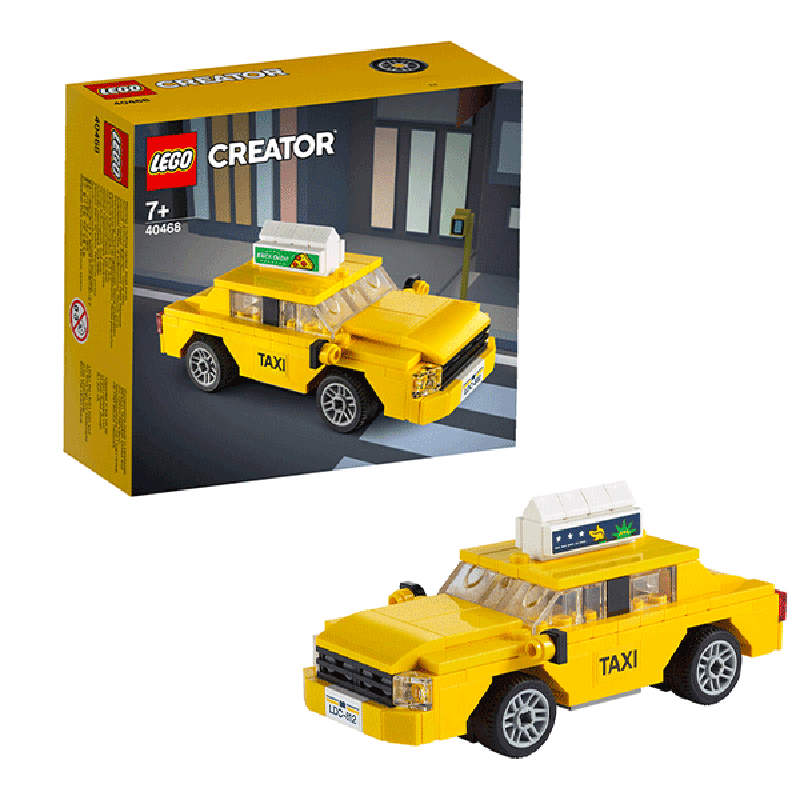 لگو تاکسی زرد 124 تکه LEGO Creator Traffic Yellow Taxi کد 40468