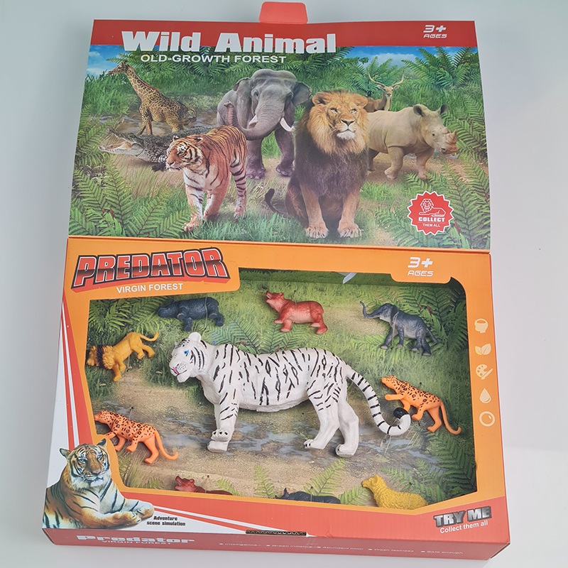 فیگور حیوانات WILD ANIMAL مجموعه 10 عددی کد 92981P