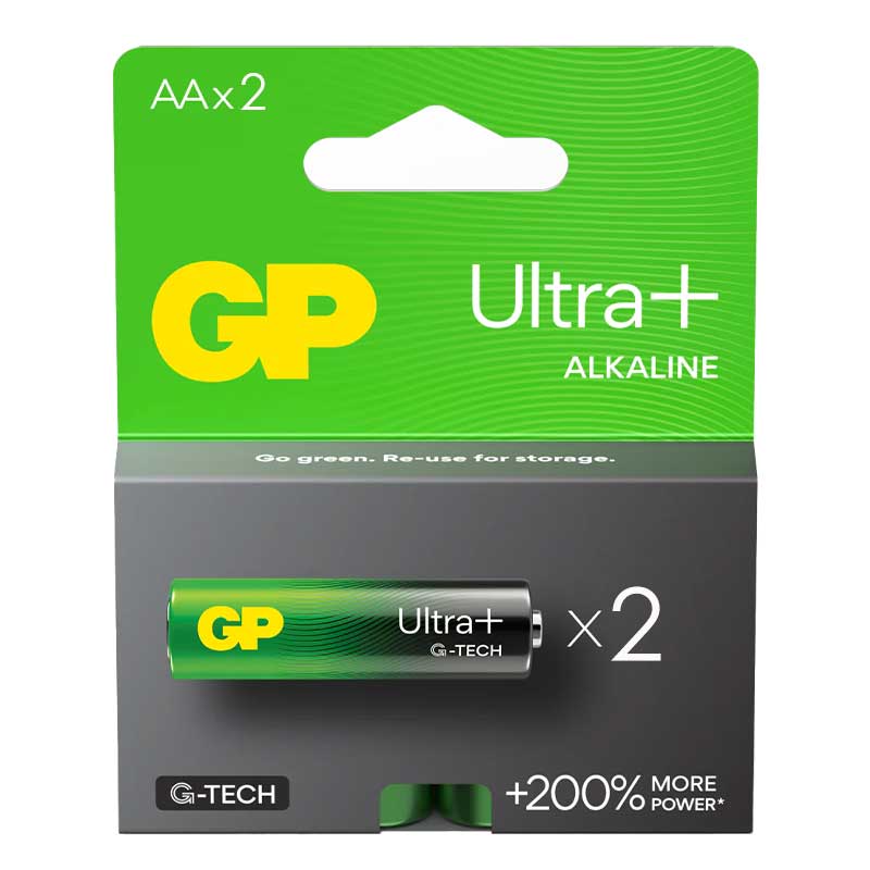 باتری قلمی +GP Ultra مدل ALKALINE کد GPPCA15UP192