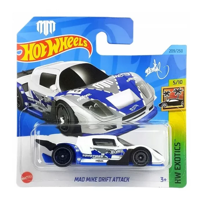 ماکت ماشین هات ویلز Hot Wheel مدل MAD MIKE DRIFT کد HKG58