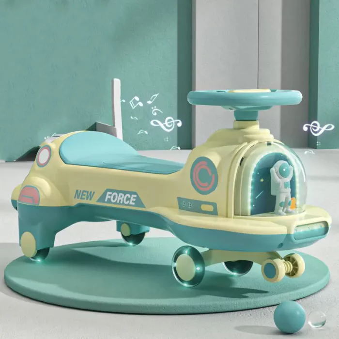 پلاسماکار موزیکال مدل فضانورد رنگ زرد کد 5856422