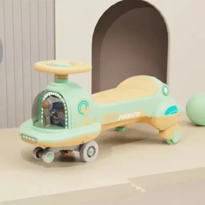 پلاسماکار موزیکال مدل فضانورد رنگ سبز پاستلی کد 5856421