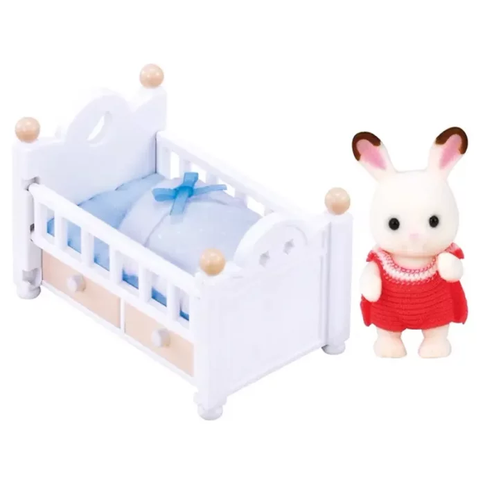 اسباب بازی سیلوانیان فامیلیز Sylvanian Families مدل Chocolate Rabit Baby Set کد 5017