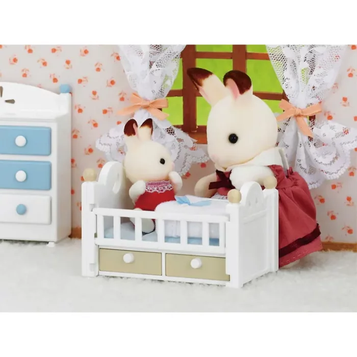 اسباب بازی سیلوانیان فامیلیز Sylvanian Families مدل Chocolate Rabit Baby Set کد 5017