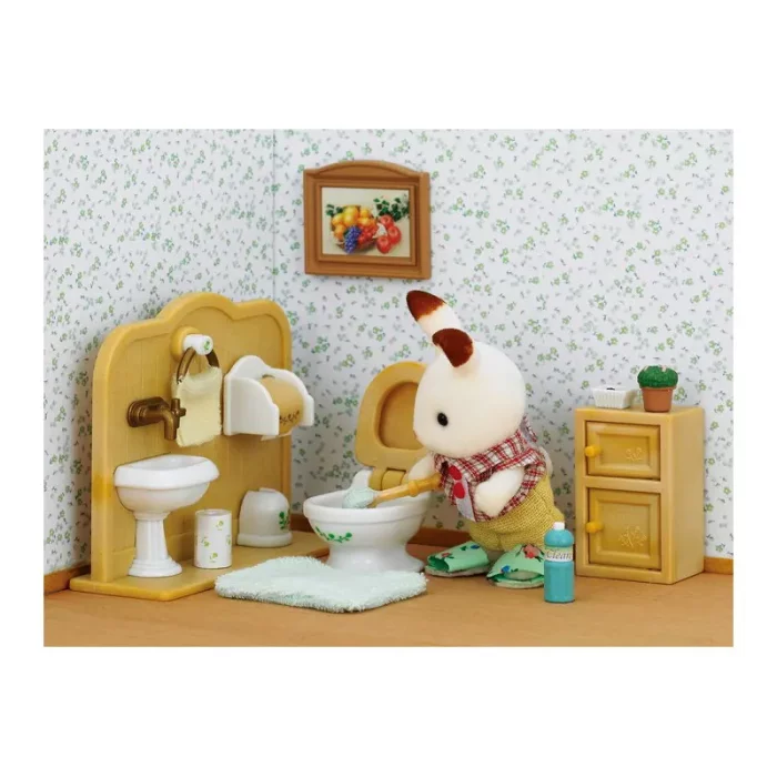 اسباب بازی سیلوانیان فامیلیز Sylvanian Families مدل Chocolate Rabbit Brother Set کد 5015