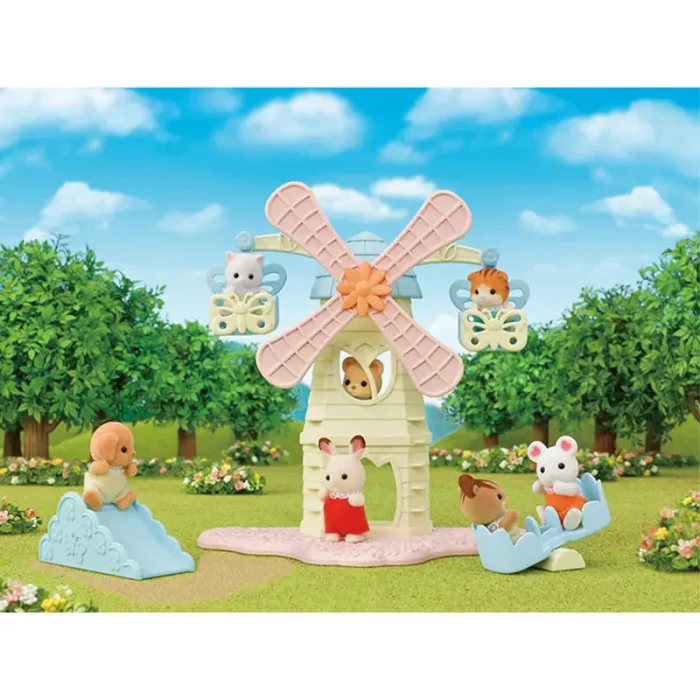 اسباب بازی سیلوانیان فامیلیز Sylvanian Families مدل Baby Windmill Park کد 5526