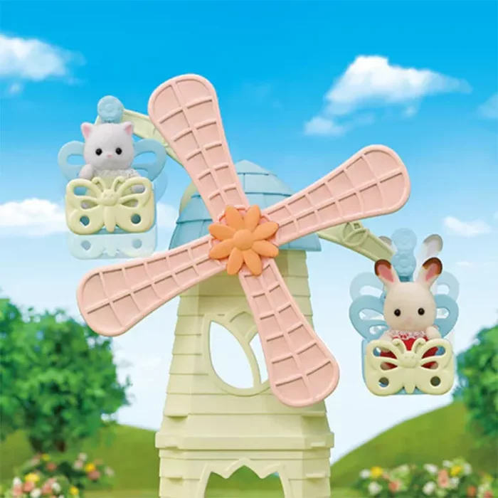 اسباب بازی سیلوانیان فامیلیز Sylvanian Families مدل Baby Windmill Park کد 5526