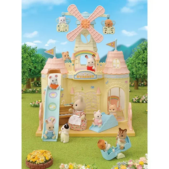 اسباب بازی سیلوانیان فامیلیز Sylvanian Families مدل Baby Windmill Park کد 5526