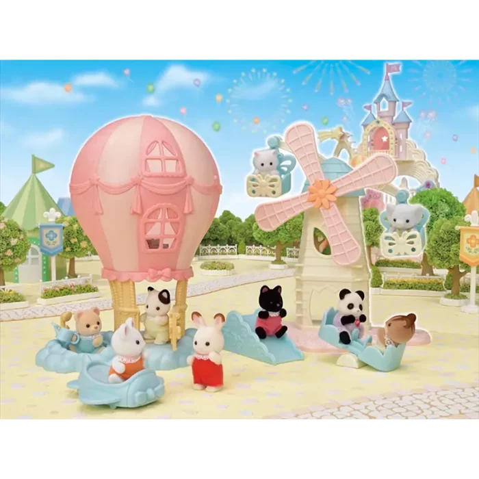 اسباب بازی سیلوانیان فامیلیز Sylvanian Families مدل Baby Windmill Park کد 5526