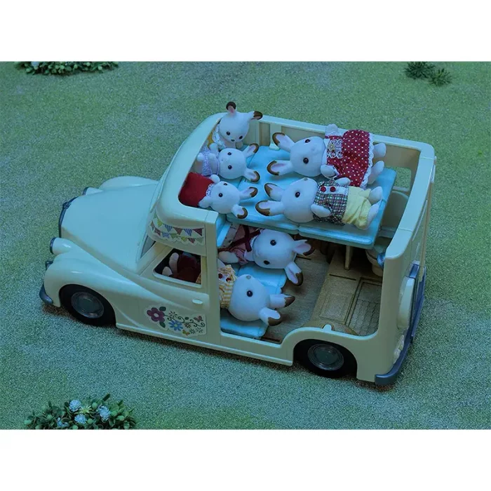 اسباب بازی سیلوانیان فامیلیز Sylvanian Families مدل Family Campervan کد 5454