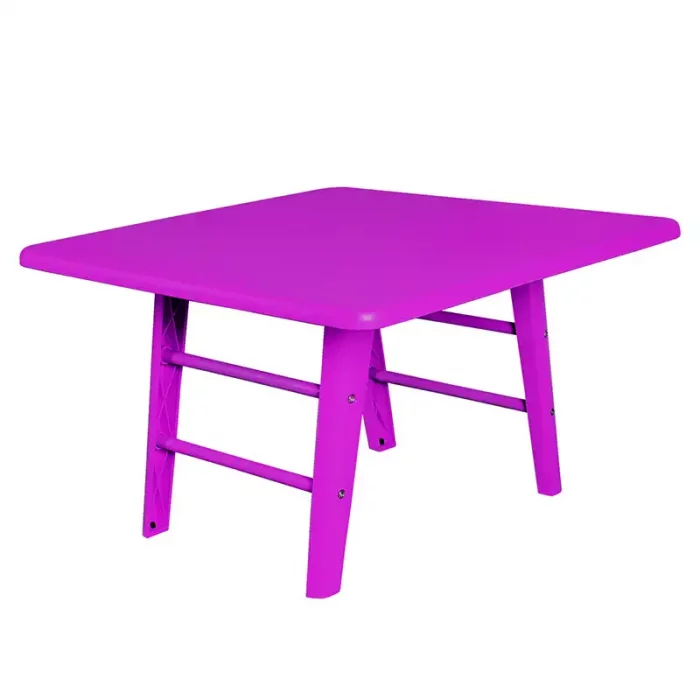 میز کودک مربع مینی تیکا رنگ بنفش P/TF0307/3763