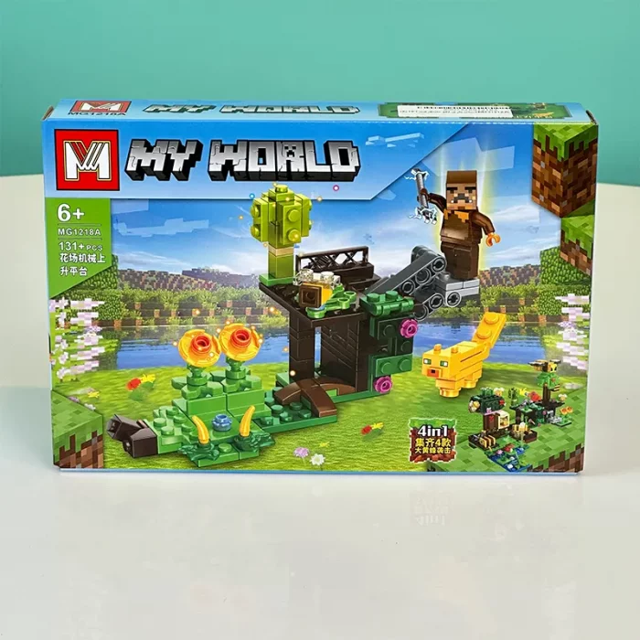 اسباب بازی لگو ماینکرافت 131 تکه کد MG1218A