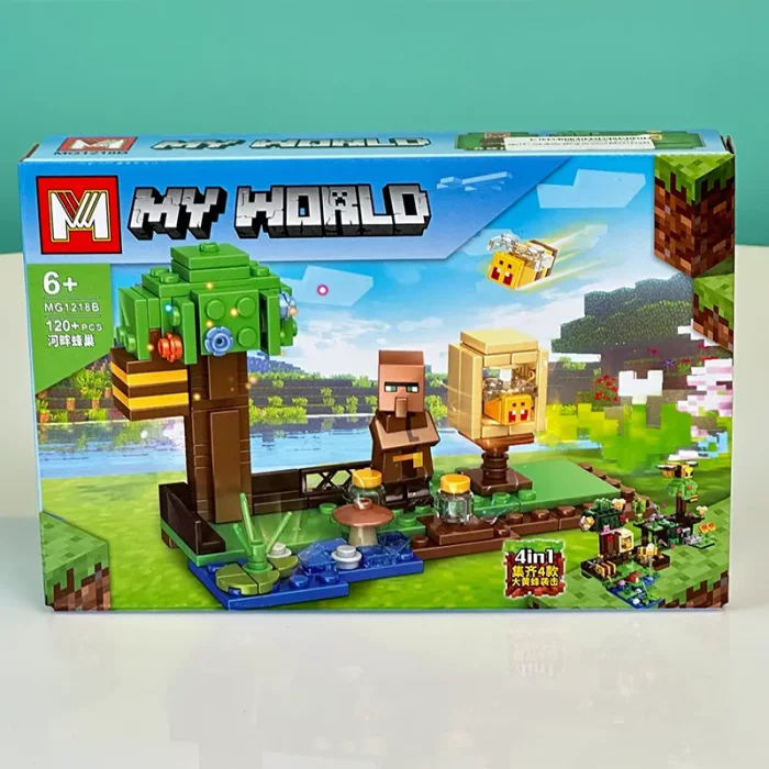اسباب بازی لگو ماینکرافت 120 تکه کد MG1218B