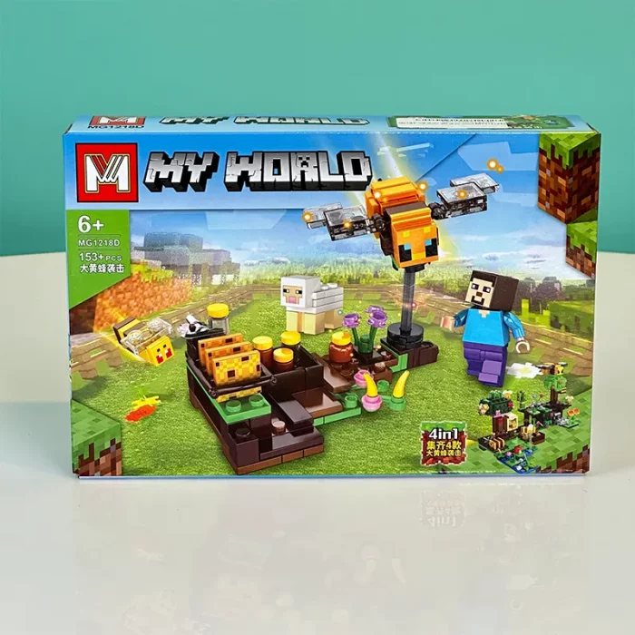 اسباب بازی لگو ماینکرافت 153 تکه کد MG1218D