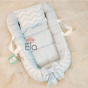 ست 2 تکه قلب آبی elaart  مدل 8059