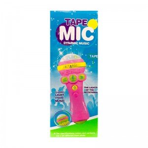 میکروفن اسباب بازی موزیکال  صورتی مدل 372