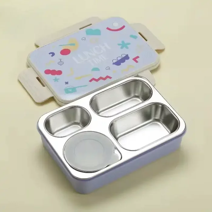 لانچ باکس کودک رنگ بنفش کد P/7099/C