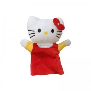 عروسک دستی و نمایشی کیتی قرمز مدل P/MJ130/KG