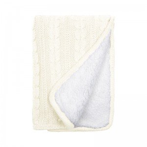 پتو بافت نوزادی Rosa Rio سفید مدل 213002