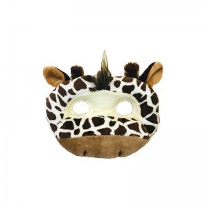 ماسک حیوانات نمایشی کودک طرح زرافه مدل 8124
