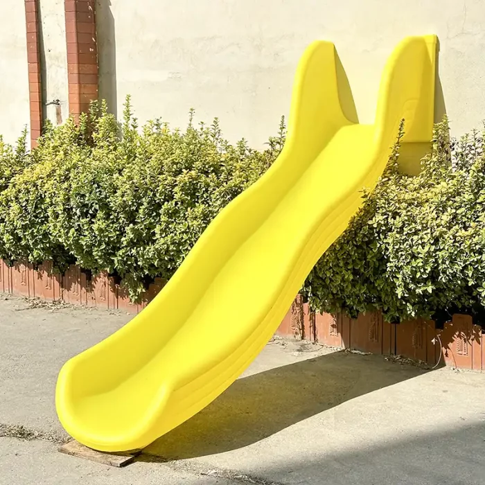 قطعه سرسره فضای باز کودک مدل موج دار کد P329