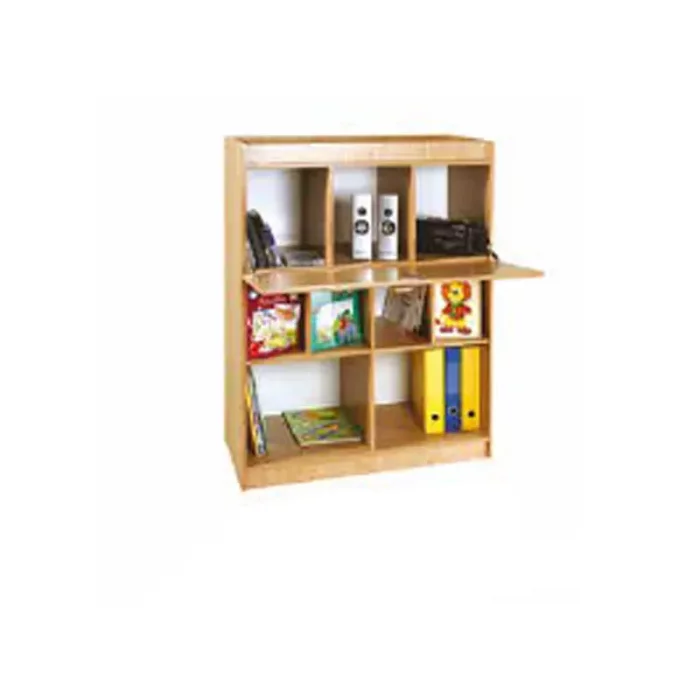 کمد لوازم چوبی کودک با در داشبوردی کد 61041