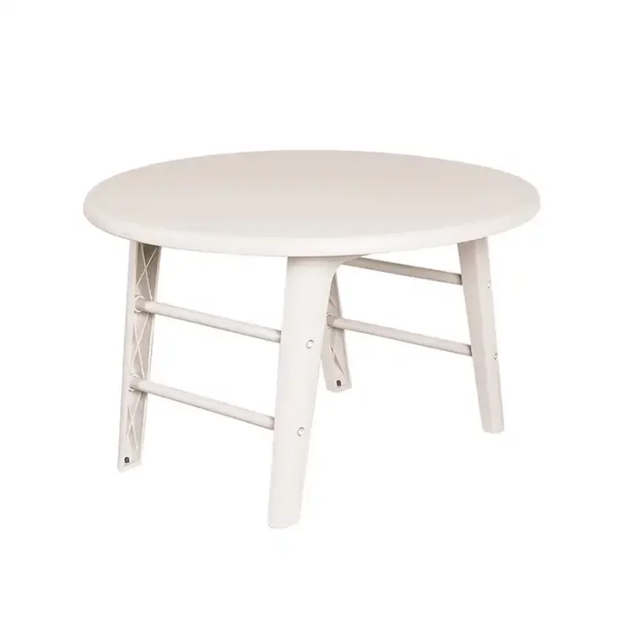 میز کودک دایره مینی تیکا رنگ  سفید P/TF0207/205