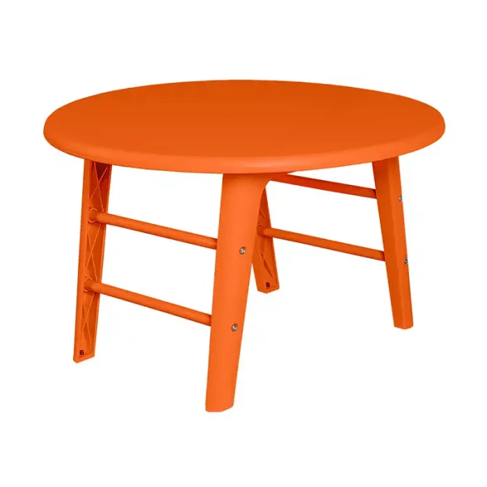 میز کودک دایره مینی تیکا رنگ نارنجی P/TF0207/7882