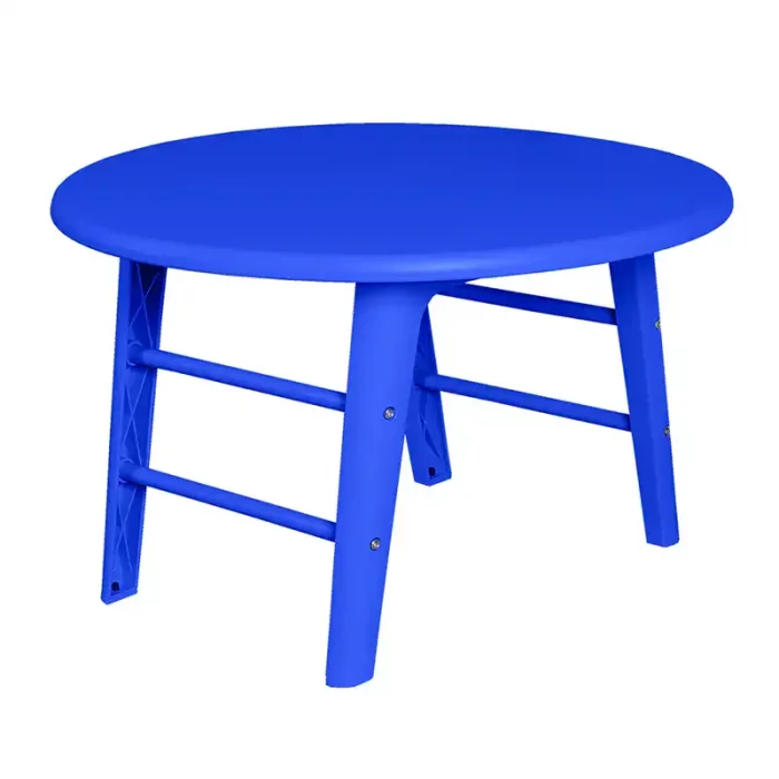 میز کودک دایره مینی تیکا رنگ آبی پر رنگ P/TF0207/3783