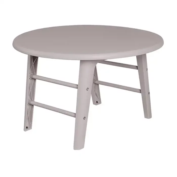 میز کودک دایره مینی تیکا رنگ طوسی روشن P/TF0207/8167