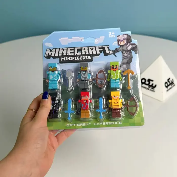 مینی فیگور 6 عددی ماینکرفت MINECRAFT کد 22623